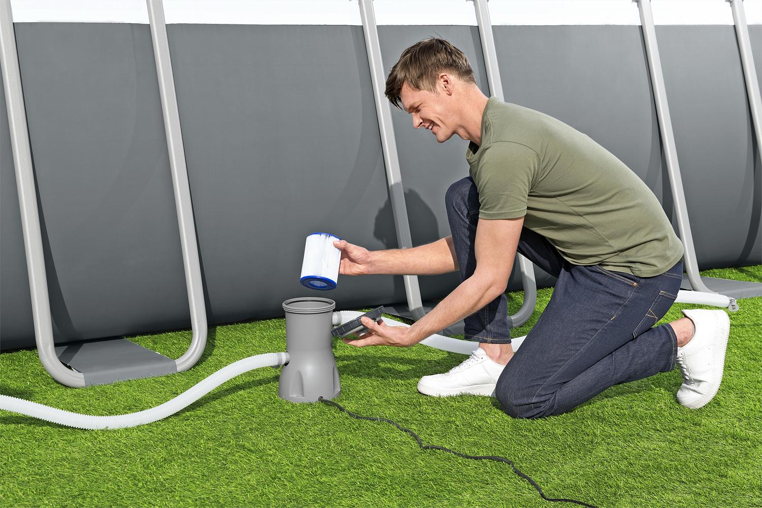 Проточный водонагреватель 2.8 kw для бассейнов до 17м3 фото 6